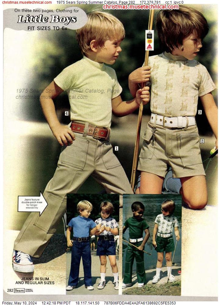 1975 Sears Spring Summer Catalog, Page 282
