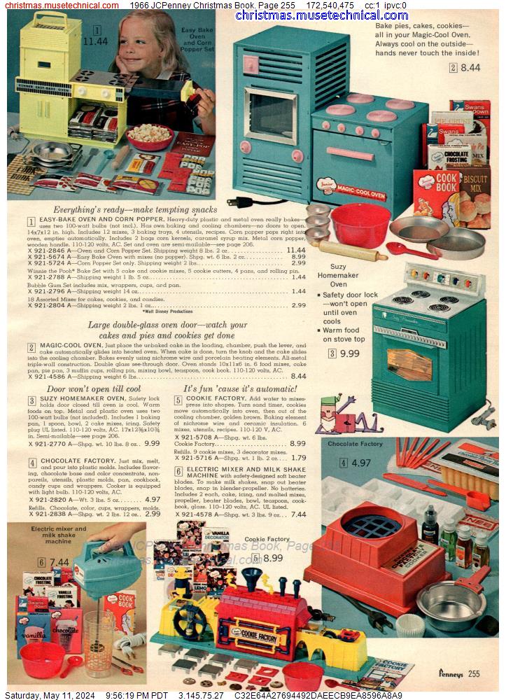 1966 JCPenney Christmas Book, Page 255