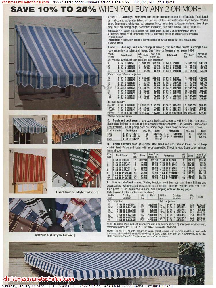 1993 Sears Spring Summer Catalog, Page 1022