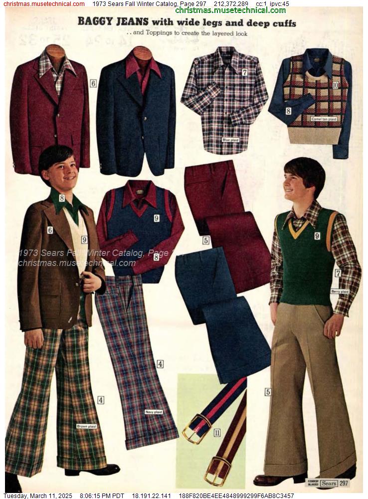 1973 Sears Fall Winter Catalog, Page 297