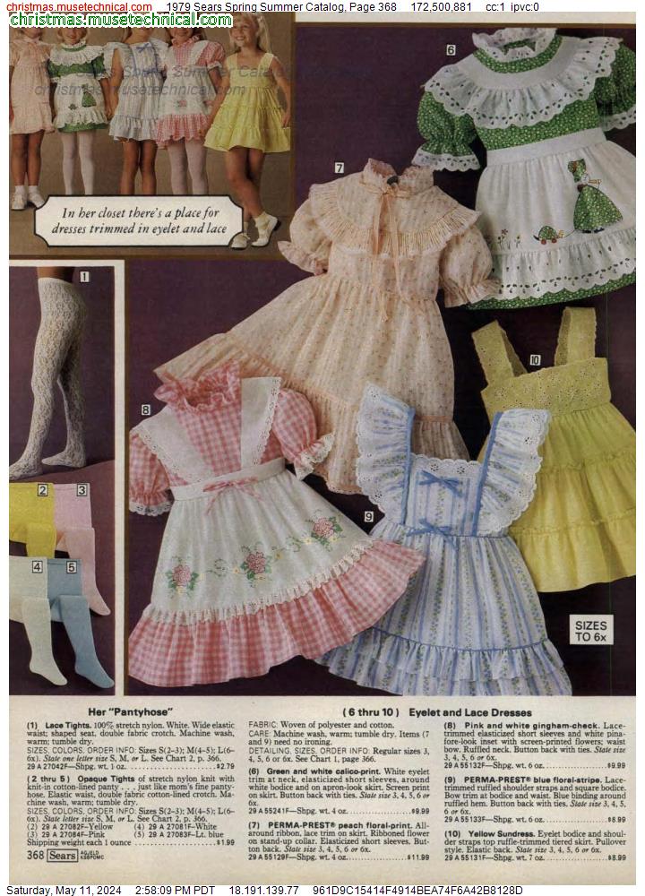 1979 Sears Spring Summer Catalog, Page 368