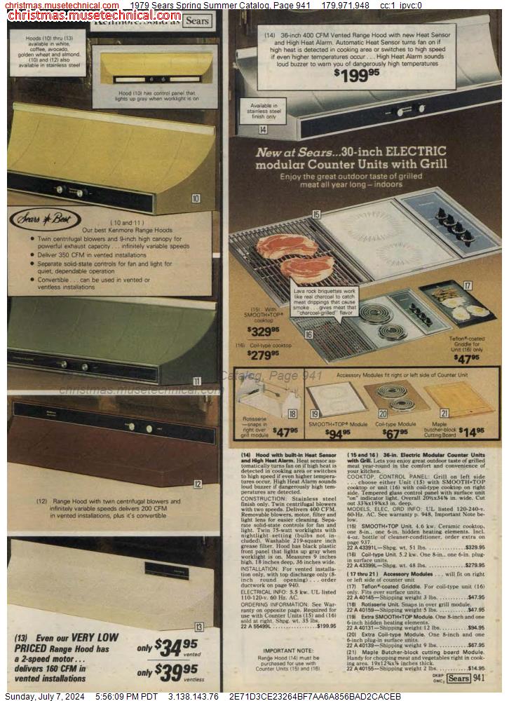 1979 Sears Spring Summer Catalog, Page 941