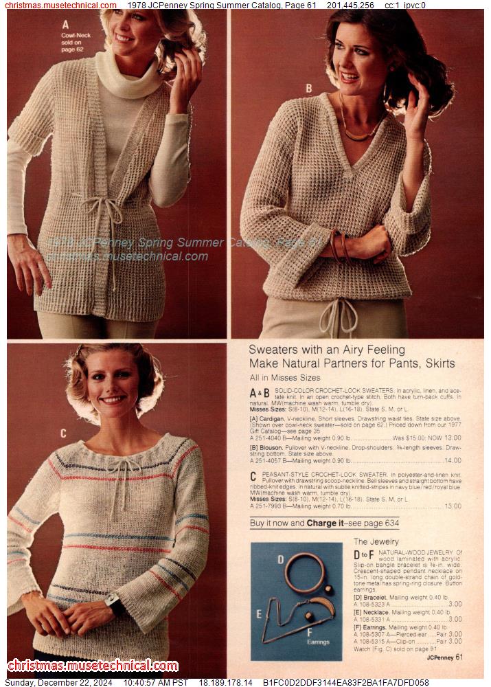 1978 JCPenney Spring Summer Catalog, Page 61