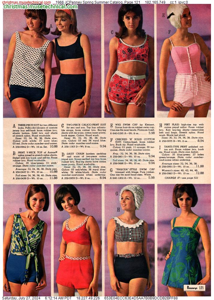 1966 JCPenney Spring Summer Catalog, Page 121
