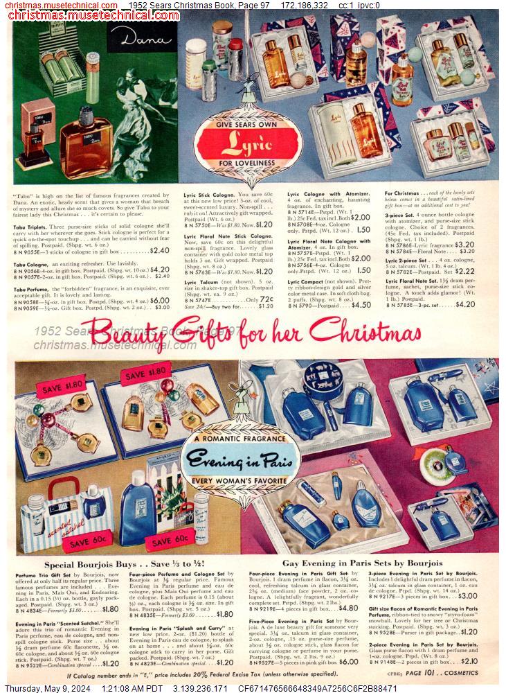 1952 Sears Christmas Book, Page 97