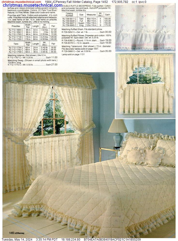 1984 JCPenney Fall Winter Catalog, Page 1452