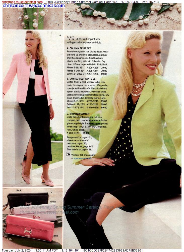 2004 JCPenney Spring Summer Catalog, Page 146