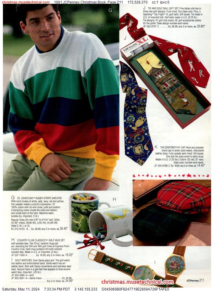 1991 JCPenney Christmas Book, Page 211