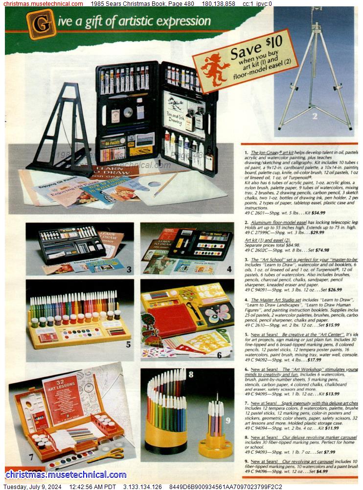 1985 Sears Christmas Book, Page 480