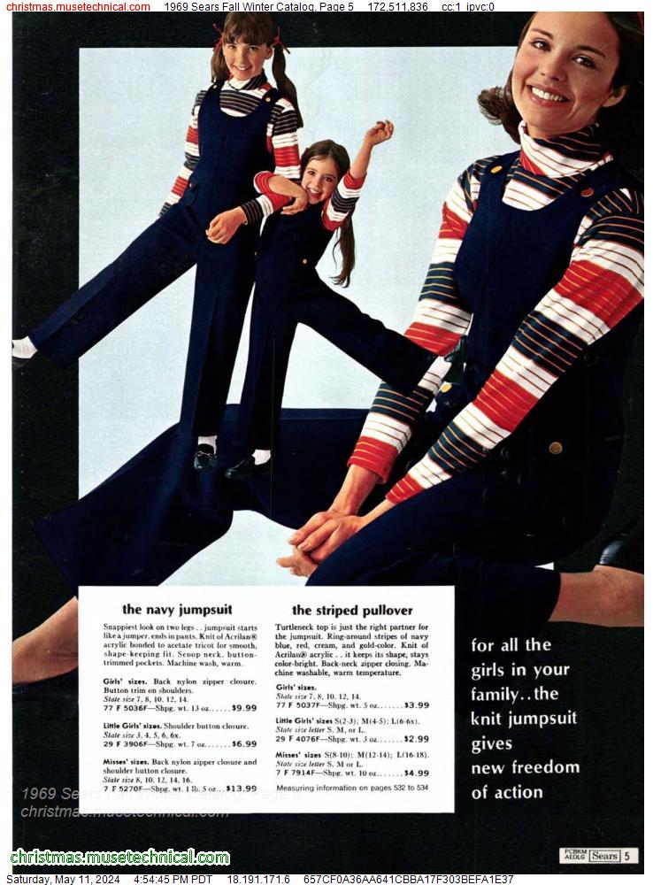 1969 Sears Fall Winter Catalog, Page 5