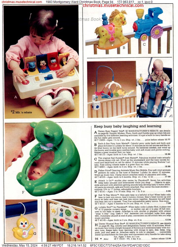 1983 Montgomery Ward Christmas Book, Page 94