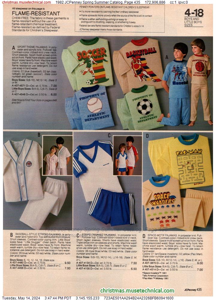 1982 JCPenney Spring Summer Catalog, Page 435