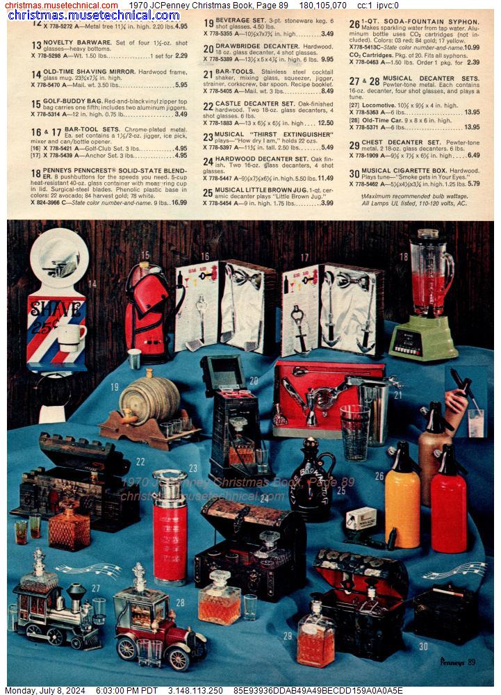 1970 JCPenney Christmas Book, Page 89