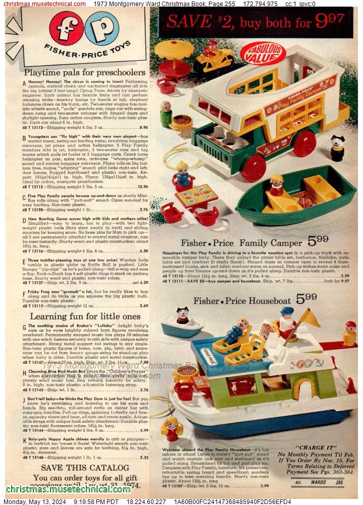 1973 Montgomery Ward Christmas Book, Page 255