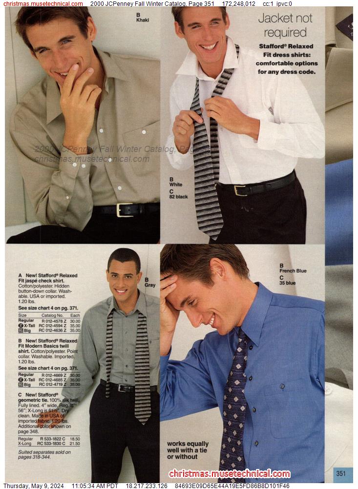 2000 JCPenney Fall Winter Catalog, Page 351