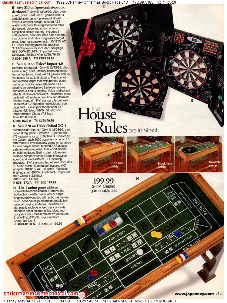 1999 JCPenney Christmas Book, Page 613
