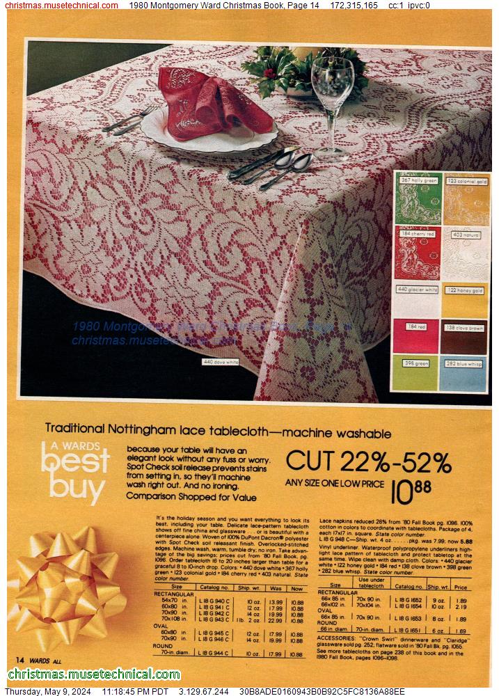 1980 Montgomery Ward Christmas Book, Page 14