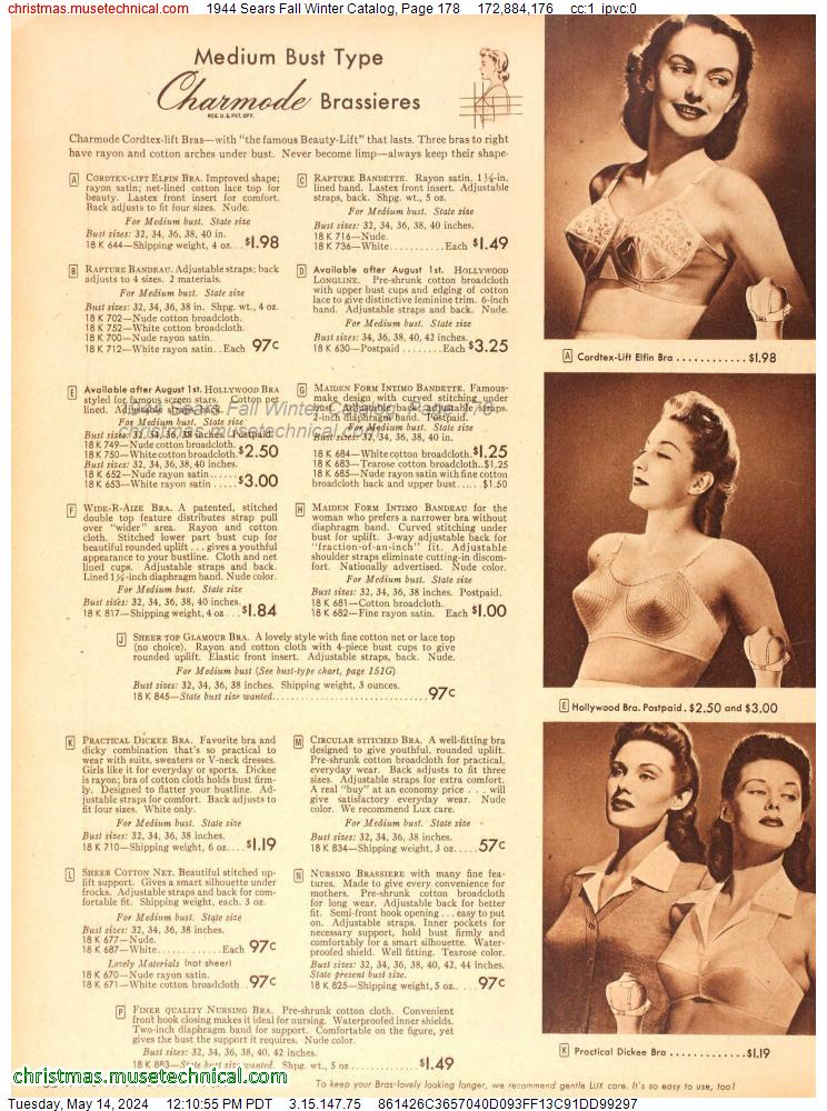 1944 Sears Fall Winter Catalog, Page 178