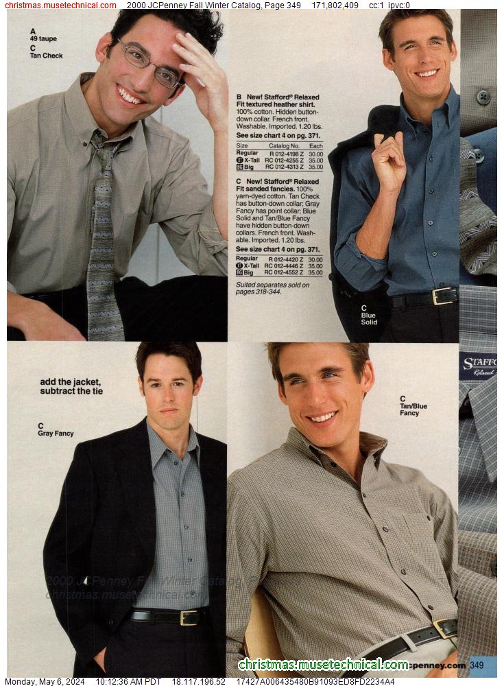 2000 JCPenney Fall Winter Catalog, Page 349