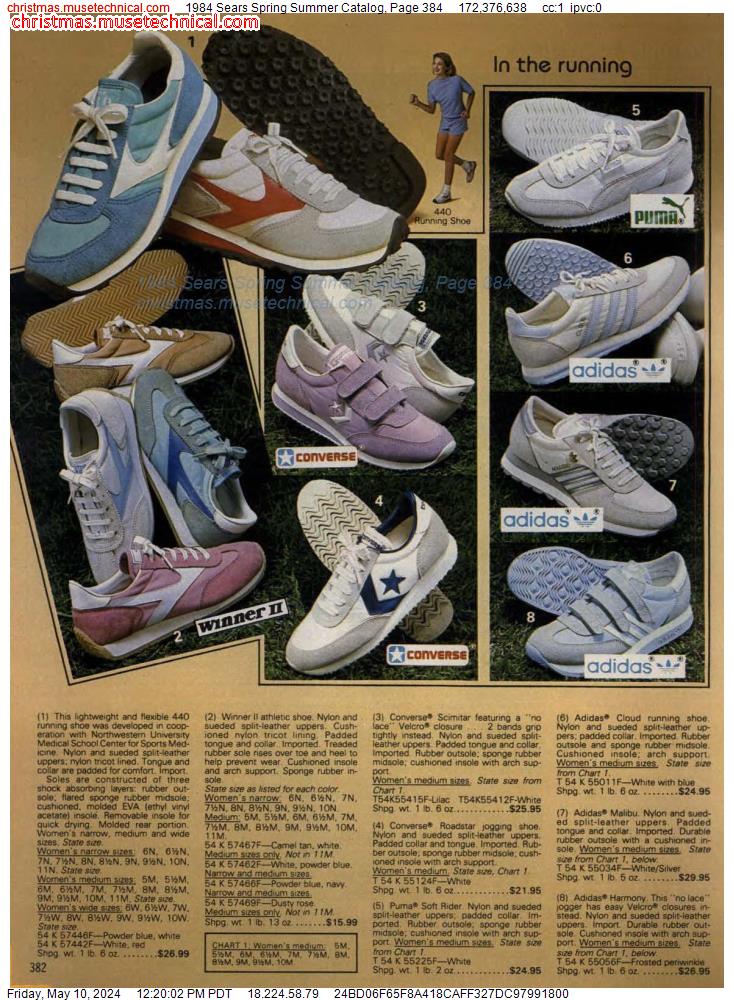 1984 Sears Spring Summer Catalog, Page 384
