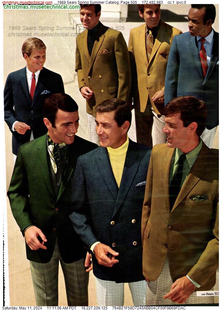 1969 Sears Spring Summer Catalog, Page 505