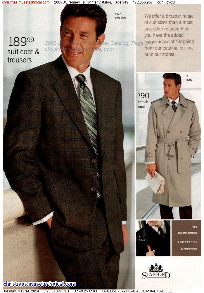 2003 JCPenney Fall Winter Catalog, Page 349