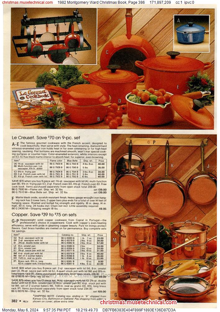1982 Montgomery Ward Christmas Book, Page 386