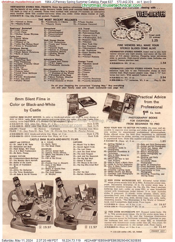 1964 JCPenney Spring Summer Catalog, Page 637