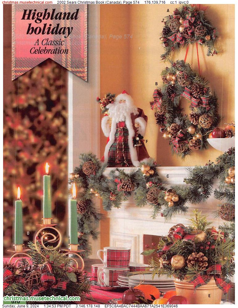 2002 Sears Christmas Book (Canada), Page 574