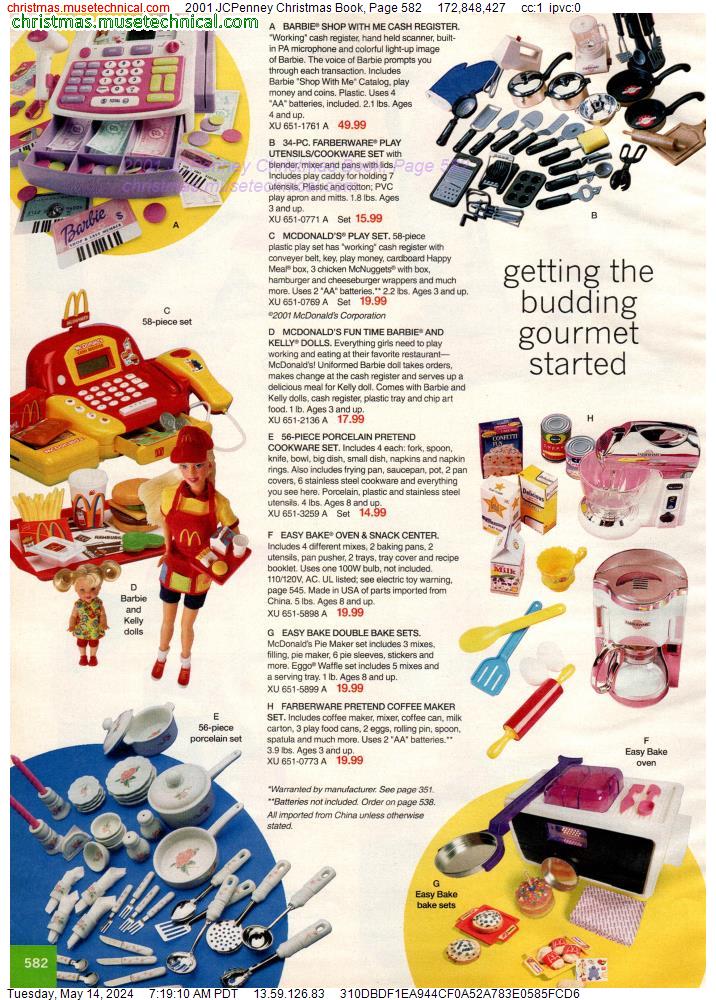 2001 JCPenney Christmas Book, Page 582