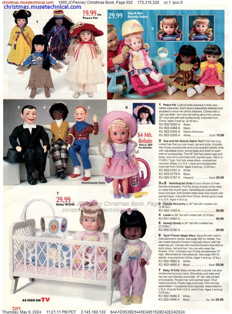 1995 JCPenney Christmas Book, Page 502
