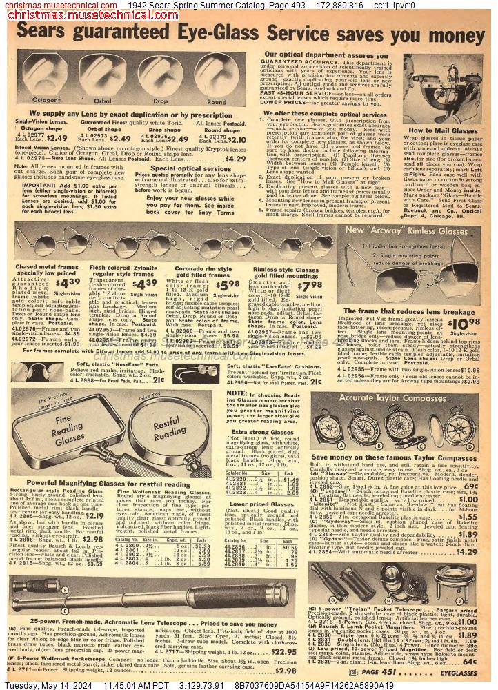1942 Sears Spring Summer Catalog, Page 493