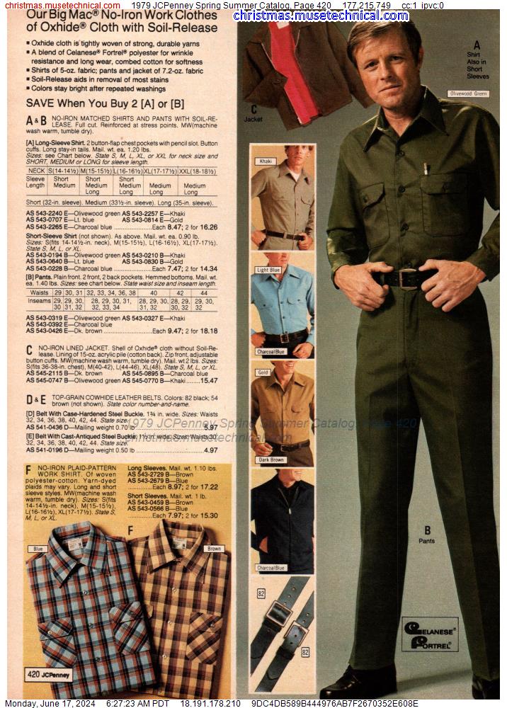 1979 JCPenney Spring Summer Catalog, Page 420