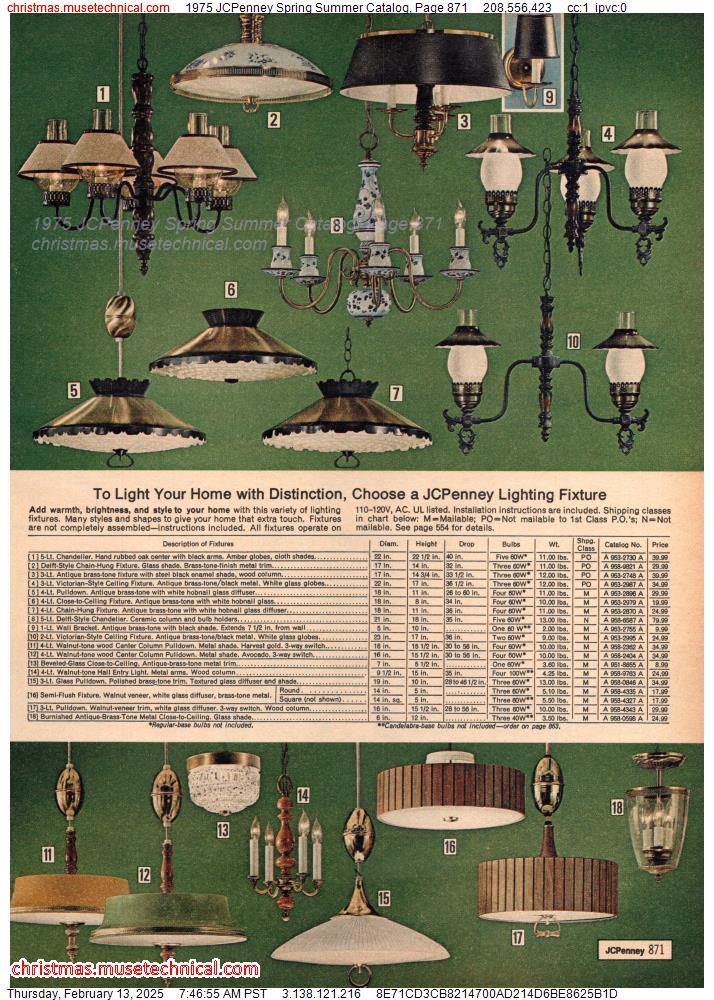 1975 JCPenney Spring Summer Catalog, Page 871