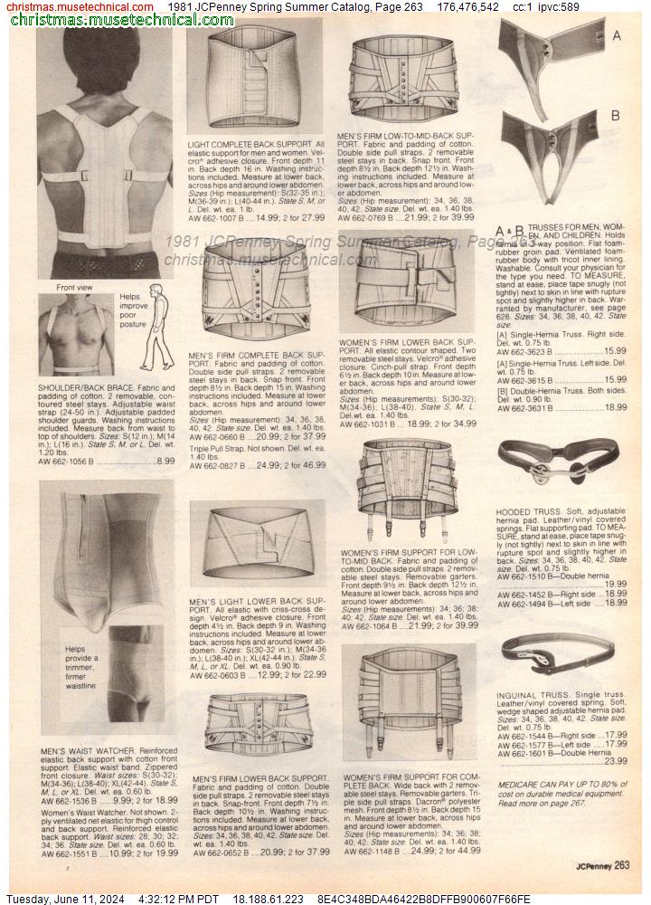 1981 JCPenney Spring Summer Catalog, Page 263