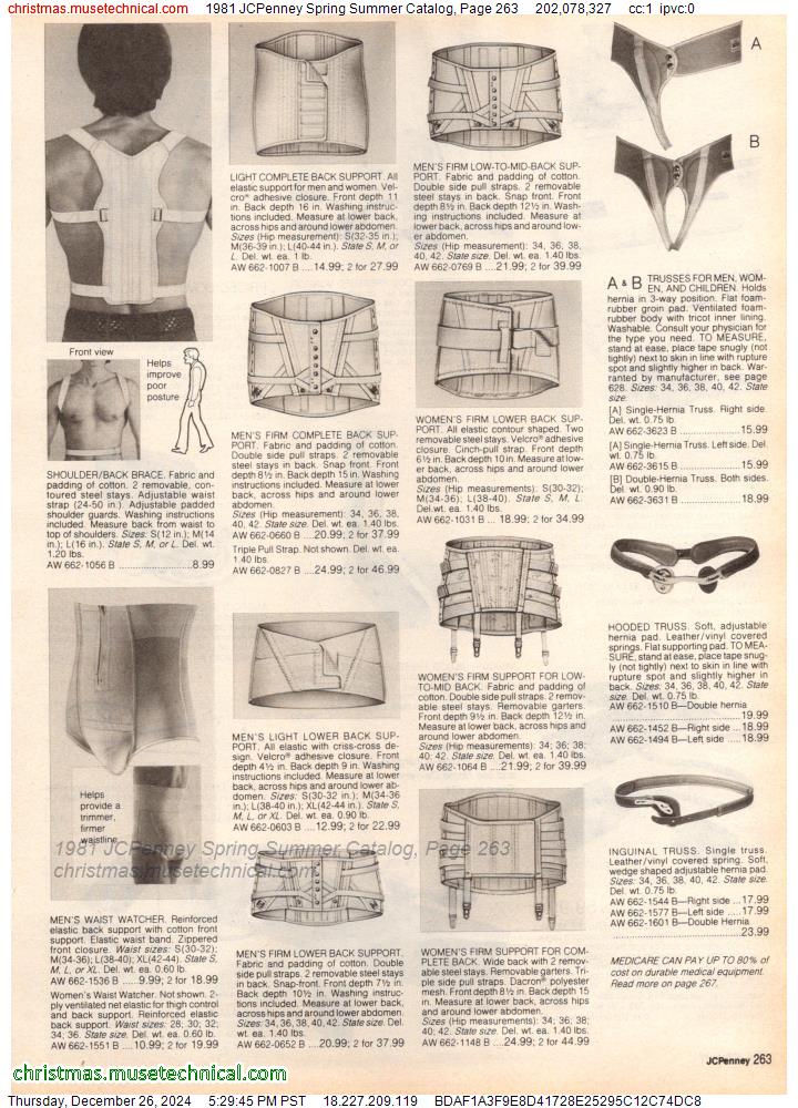 1981 JCPenney Spring Summer Catalog, Page 263