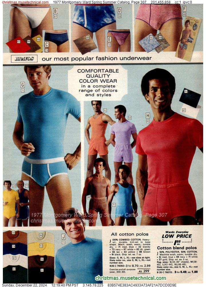 1977 Montgomery Ward Spring Summer Catalog, Page 307