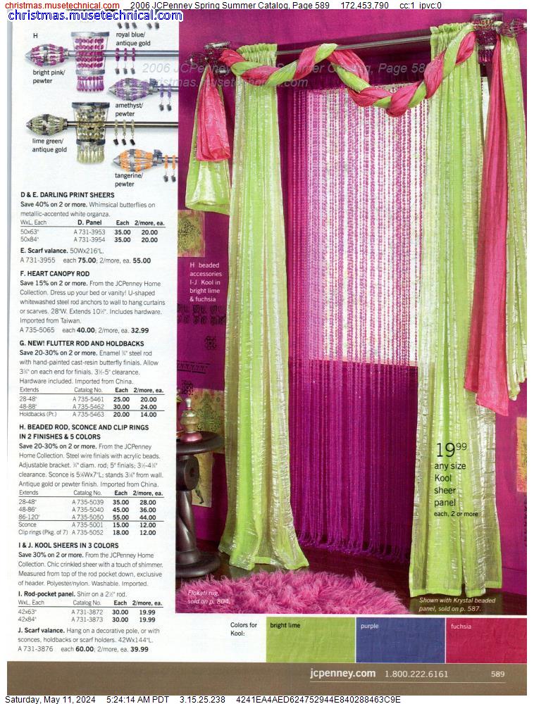 2006 JCPenney Spring Summer Catalog, Page 589