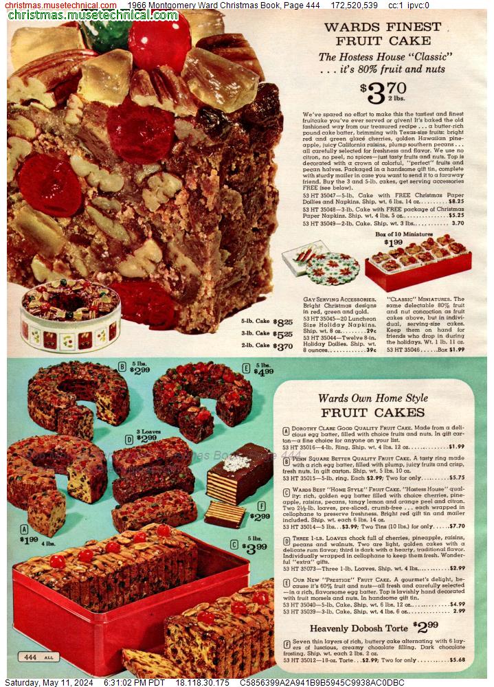 1966 Montgomery Ward Christmas Book, Page 444
