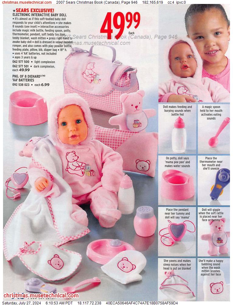 2007 Sears Christmas Book (Canada), Page 946