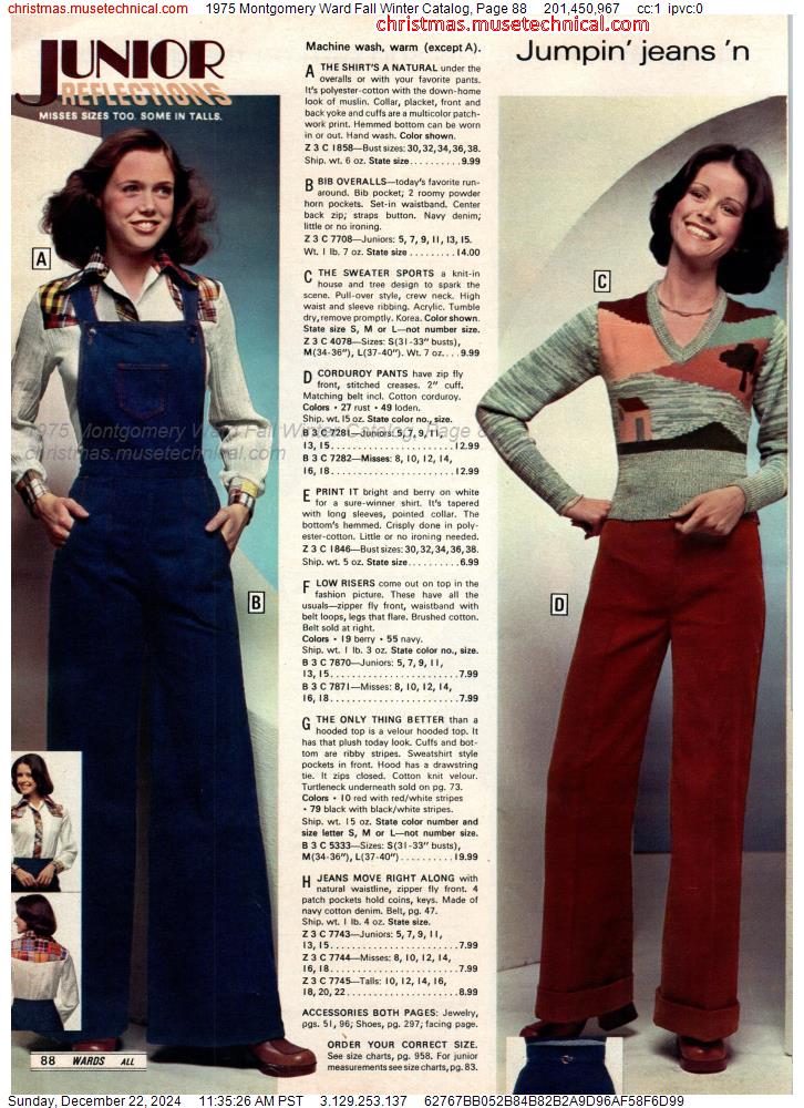 1975 Montgomery Ward Fall Winter Catalog, Page 88