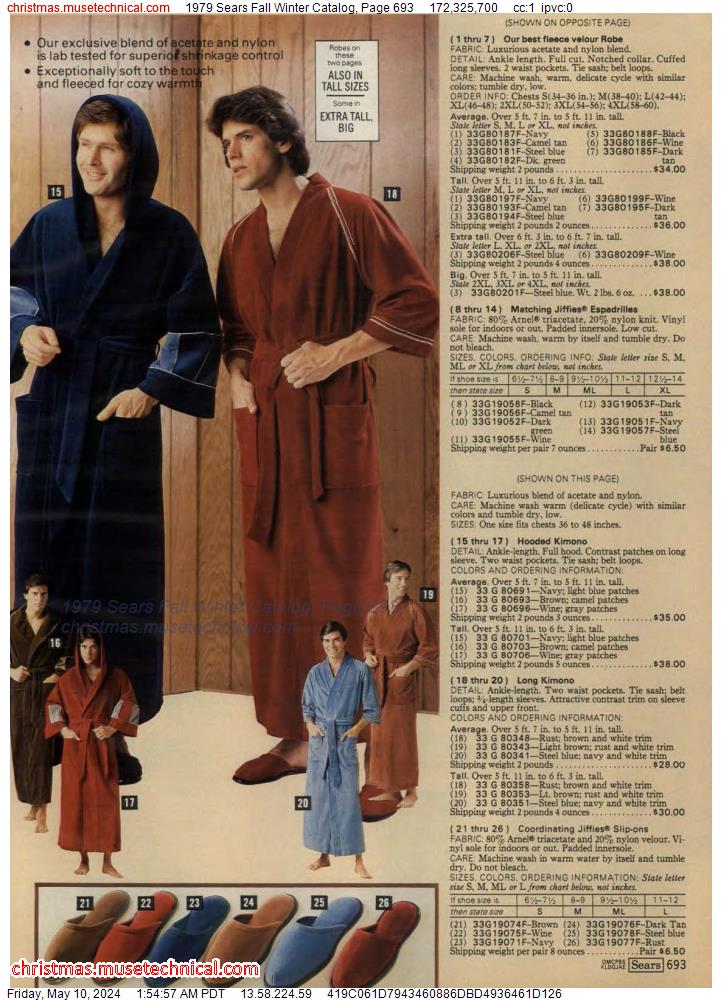 1979 Sears Fall Winter Catalog, Page 693