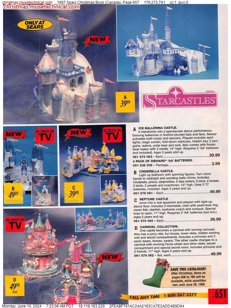 1997 Sears Christmas Book (Canada), Page 657