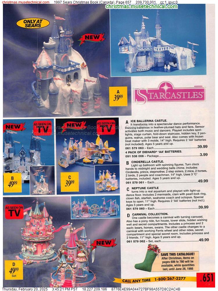 1997 Sears Christmas Book (Canada), Page 657