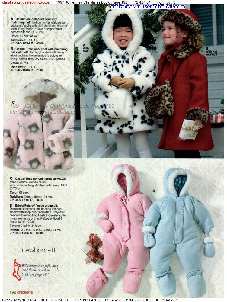 1997 JCPenney Christmas Book, Page 192