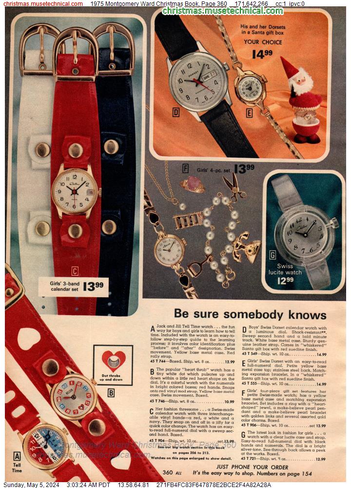 1975 Montgomery Ward Christmas Book, Page 360