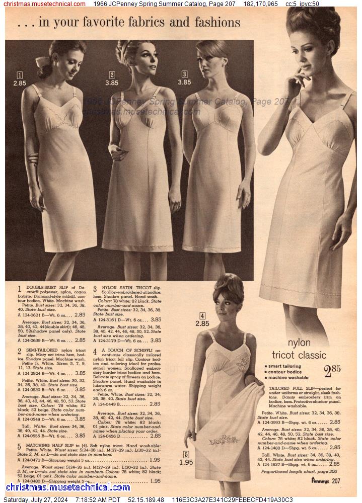 1966 JCPenney Spring Summer Catalog, Page 207