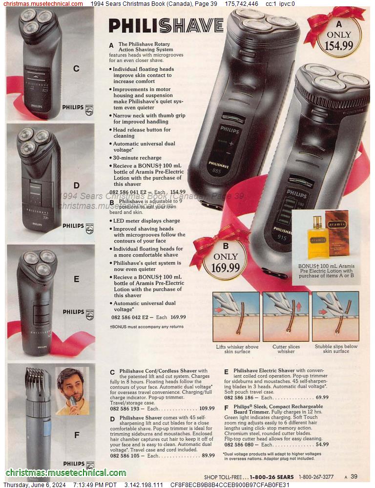 1994 Sears Christmas Book (Canada), Page 39