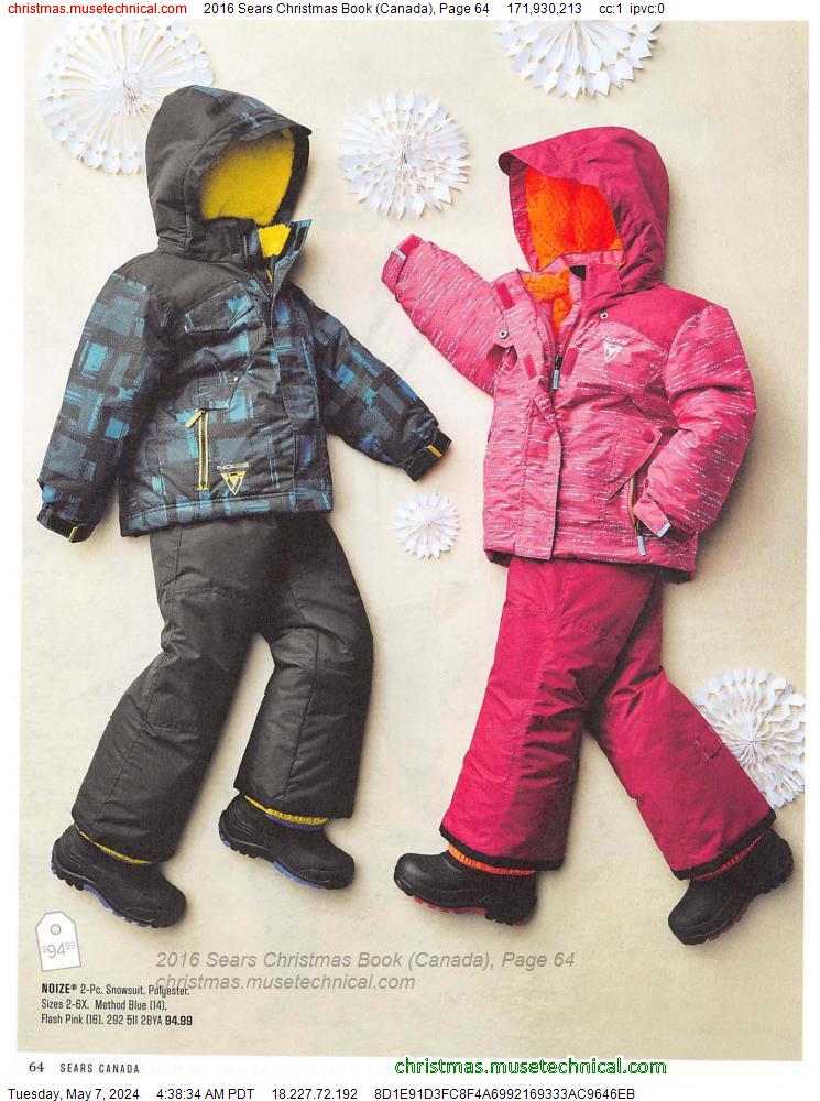 2016 Sears Christmas Book (Canada), Page 64