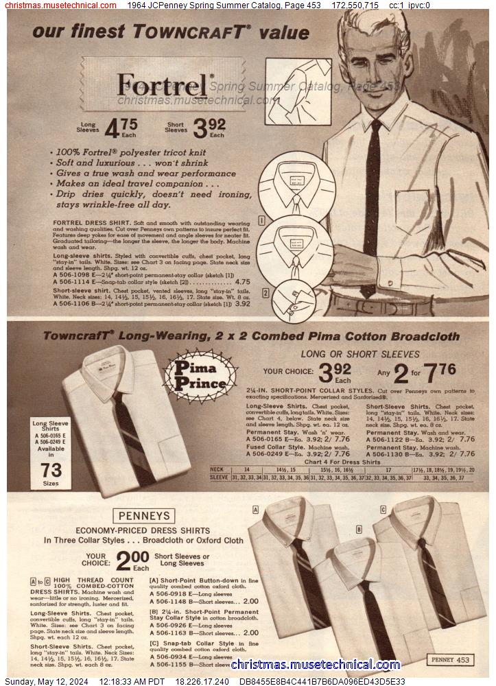 1964 JCPenney Spring Summer Catalog, Page 453